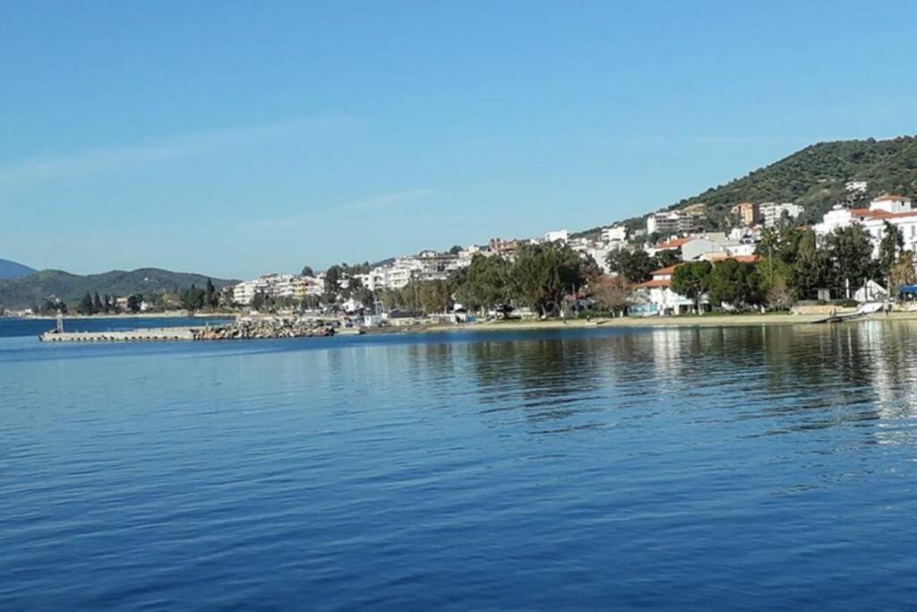 Amazing Sea View-Neos Pyrgos Beach -Evoia Greece Néos Pírgos Exterior foto